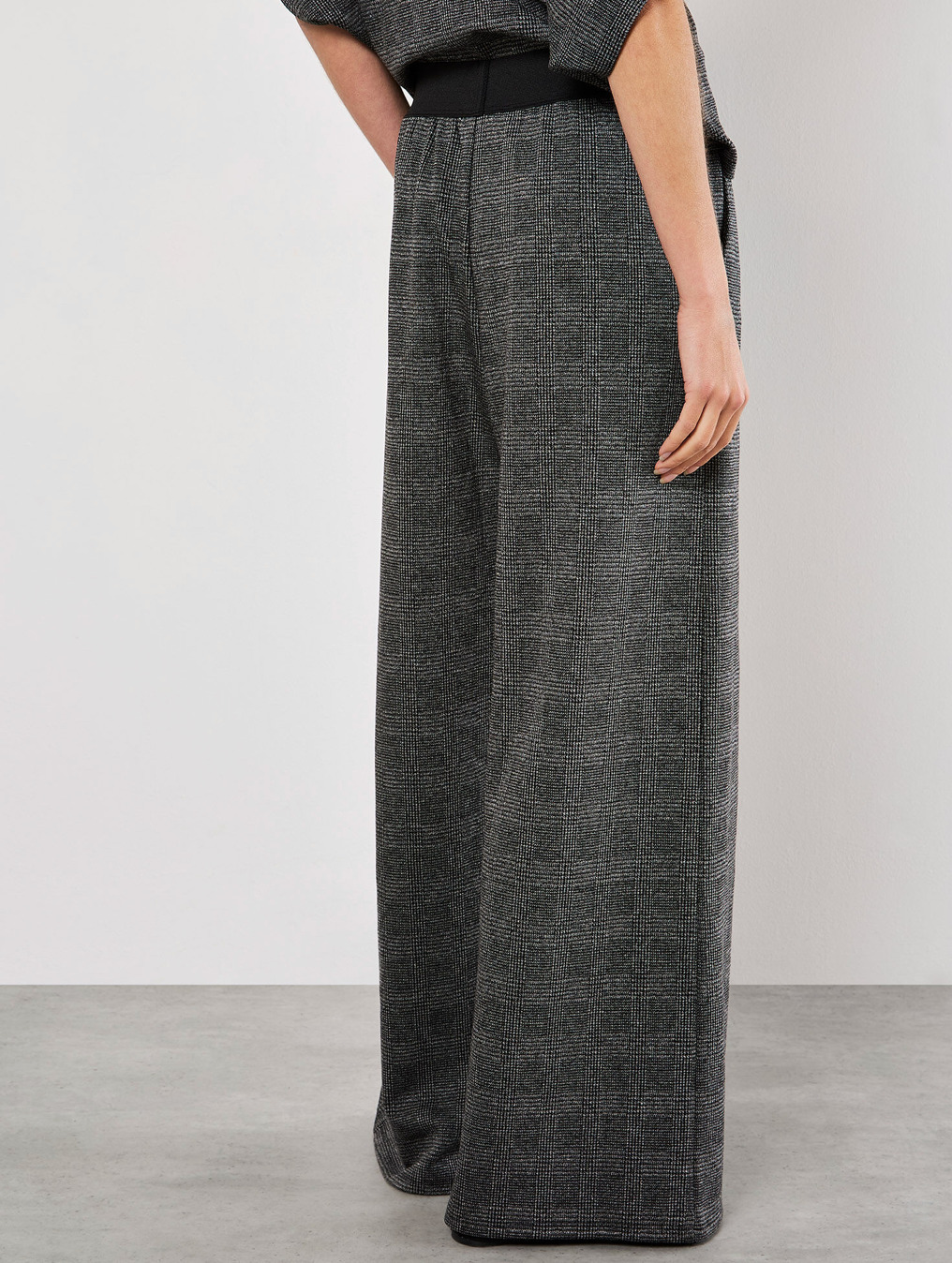 Apricot- Prince Of Wales Check Pant