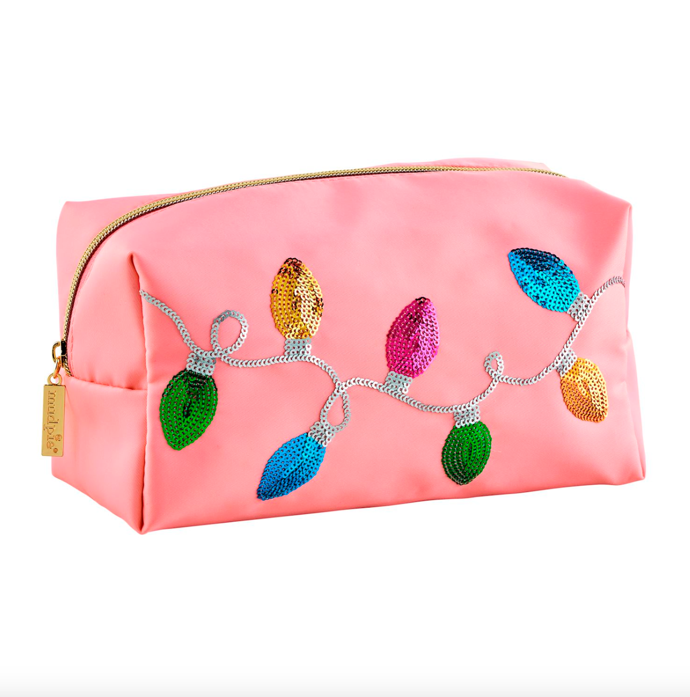 Mud Pie- Holiday Sparkle Cosmetic Case