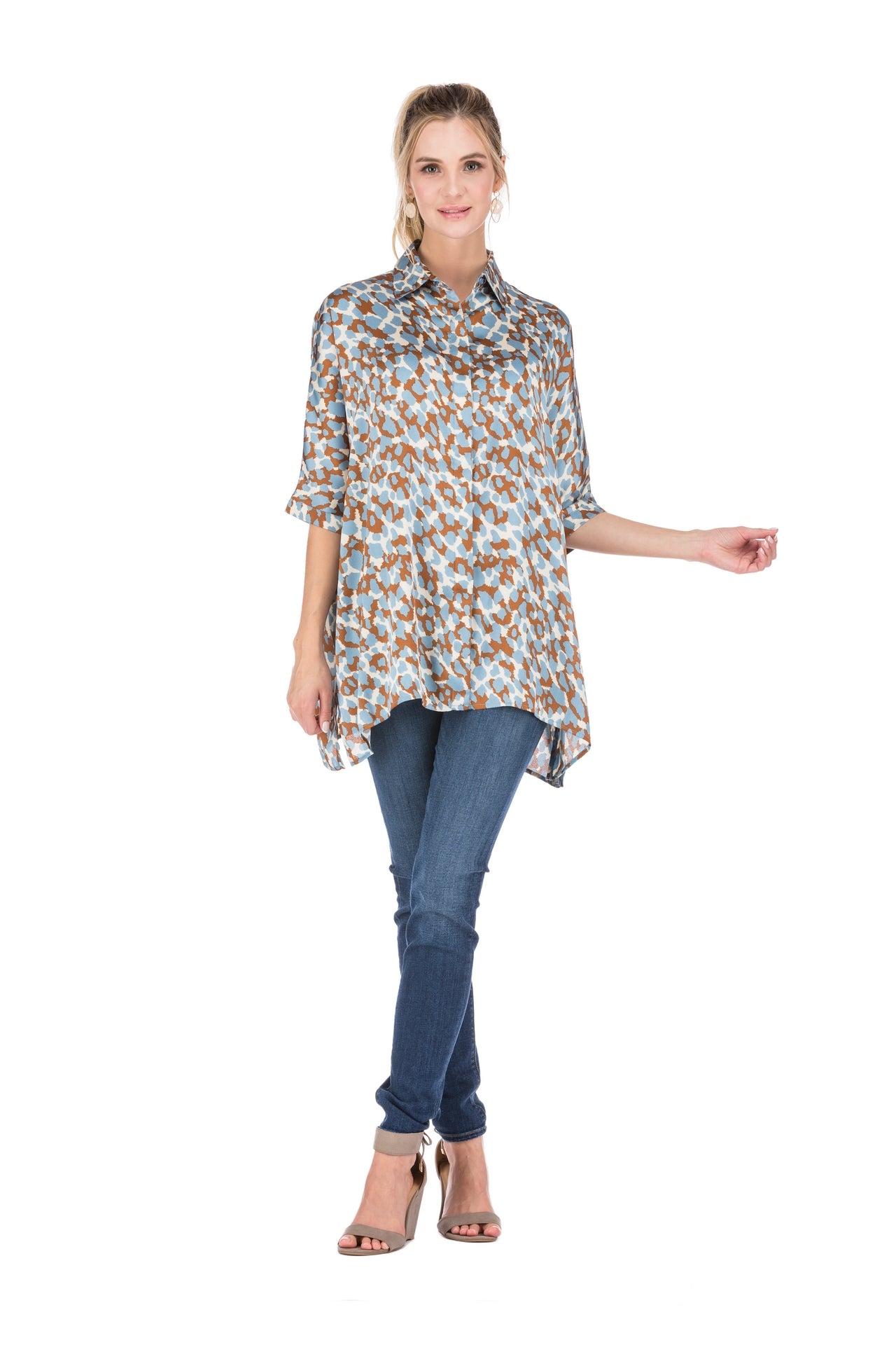 JADE- BUTTON OVER SHIRT IN ASSORTED COLORS