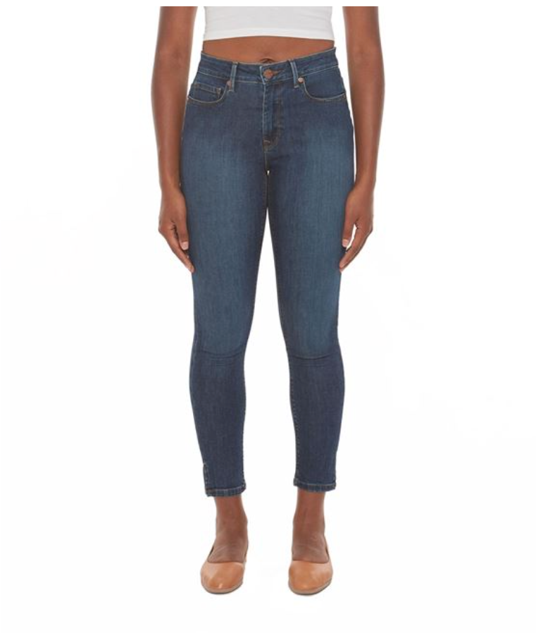 Lola Jeans- Blair Mid Rise Skinny in Cool Starry Night