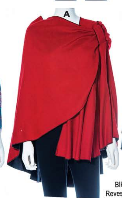 Rapti- Cashmere Reversible Shawl with Drape Catch in Assorted Colors and Prints