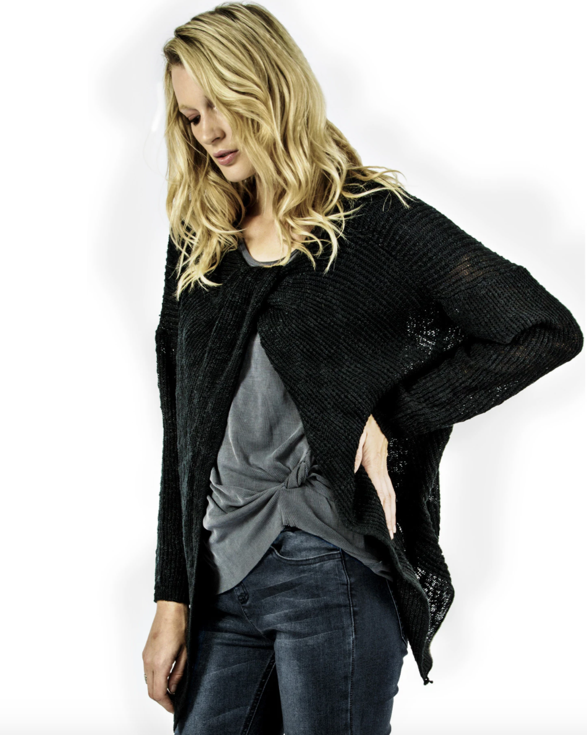Nikki Lund- System Sweater in Black
