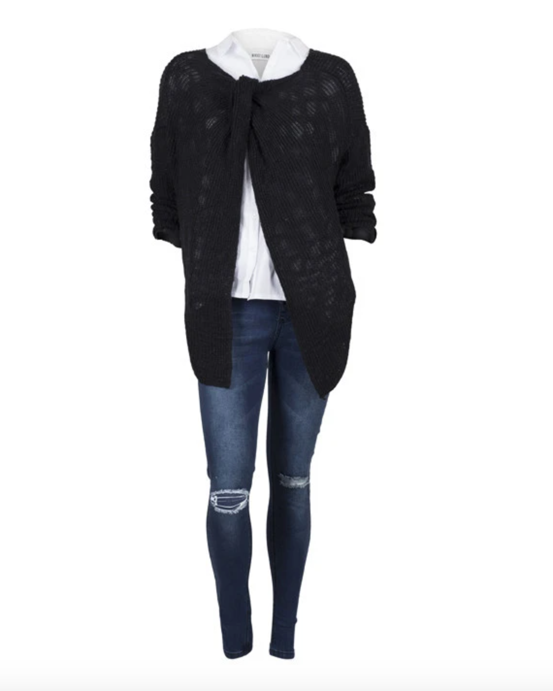 Nikki Lund- System Sweater in Black