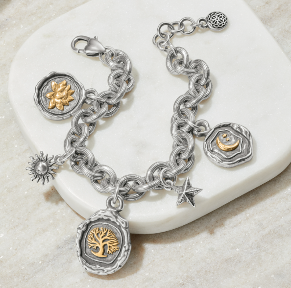 Brighton- Ferrara Virtue Charm Bracelet
