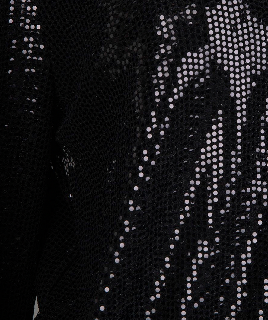 Esqualo- Sequin Blouse in Black