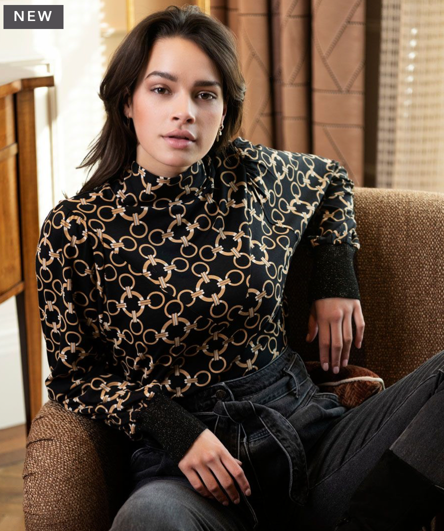 Esqualo- Chain Blouse