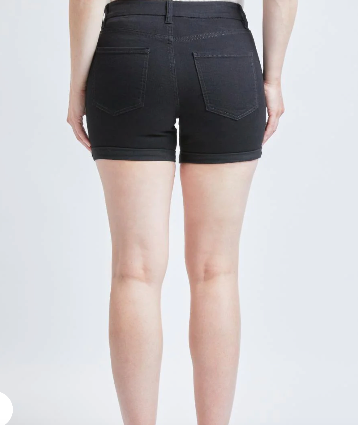 Royalty for Me- Missy Curvy High Rise Cuffed Shorts