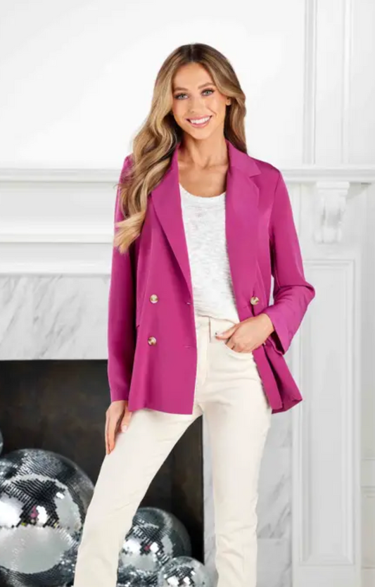 Mud Pie- Wynn Blazer in Assorted Colors