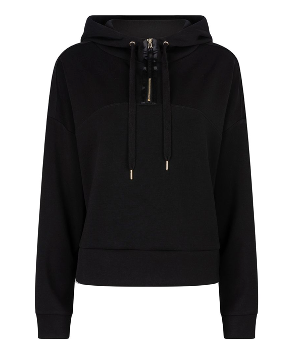 ESQUALO- Modal Hoodie in Petrol OR Black