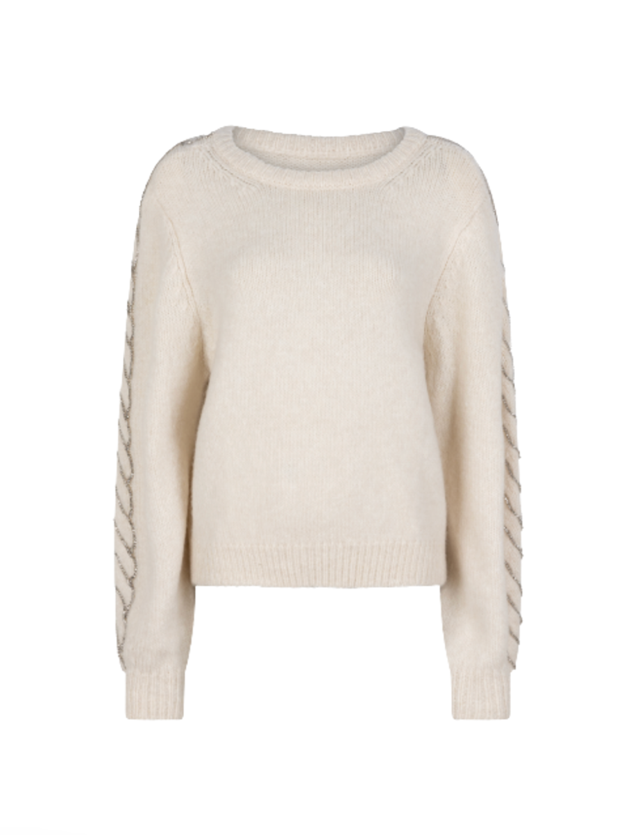 Esqualo- Diamond Chain Sweater