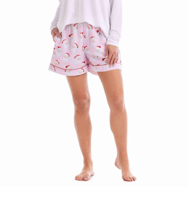 MUD PIE- HOLIDAY PAJAMA SHORT IN ASSORTED PRINTS