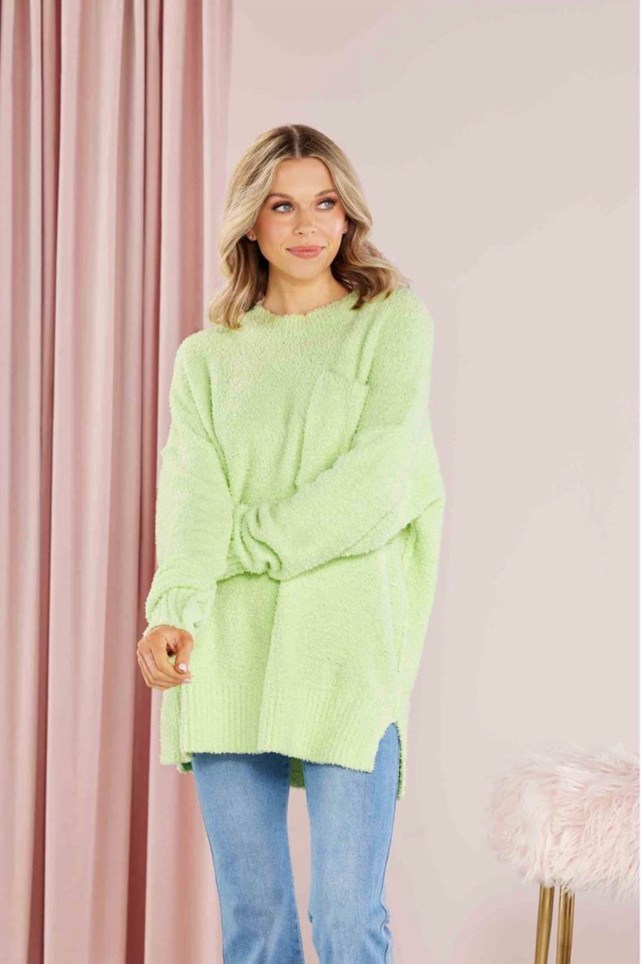 Mud Pie- Rome Chenille Sweater in Assorted Colors