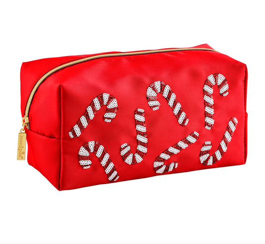 Mud Pie- Holiday Sparkle Cosmetic Case