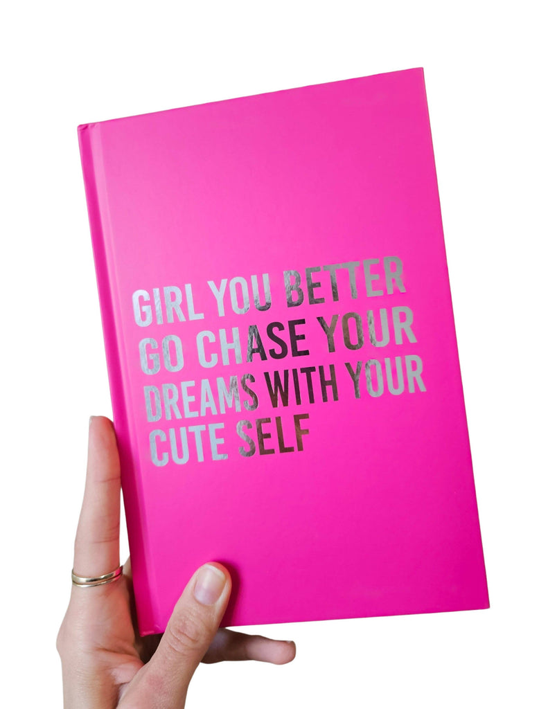 Effie's Paper - Chase Your Dreams :: Hardbound Journal Notebook