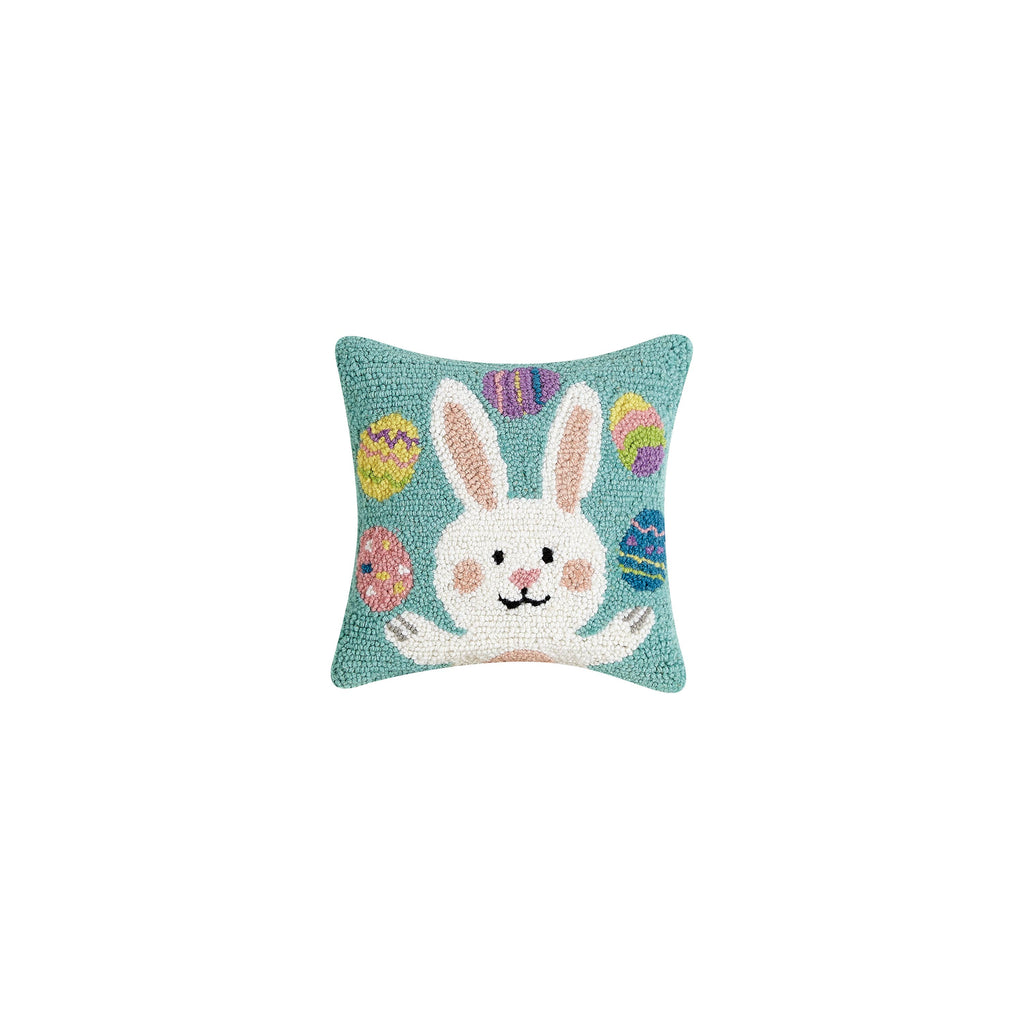 Peking Handicraft - Bunny Juggling Eggs Hook Pillow