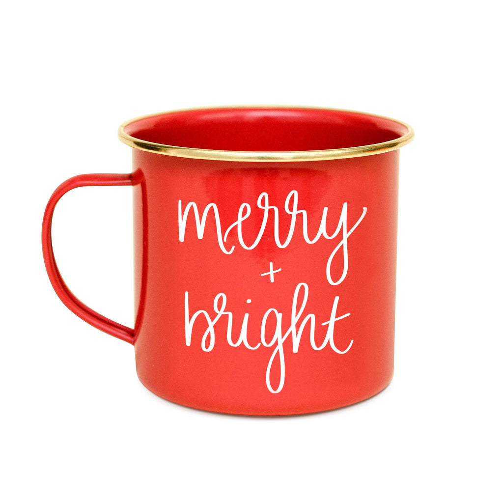 Sweet Water Decor - Merry and Bright Coffee Mug - Christmas Home Decor & Gifts
