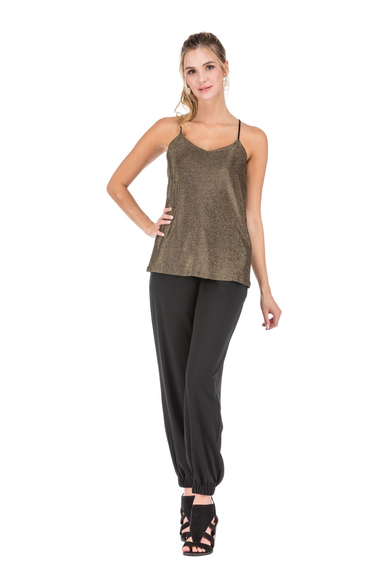 Joy Joy- Shimmer Tank in Assorted Colors