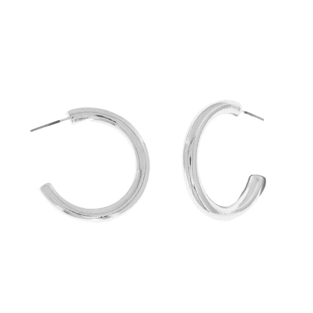 SP Sophia Collection - Minimal Aesthetic 30MM Open Hoop Earrings