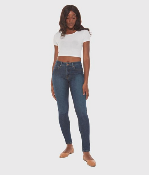 Lola Jeans- Alexa High Rise in Cool Starry Night