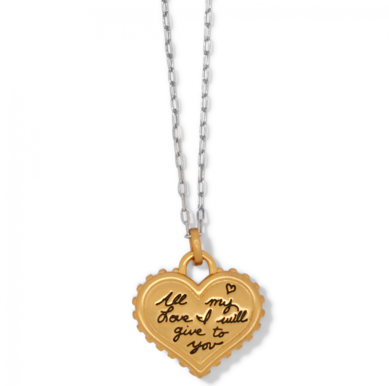 Brighton- Simply Charming Giving Heart Necklace