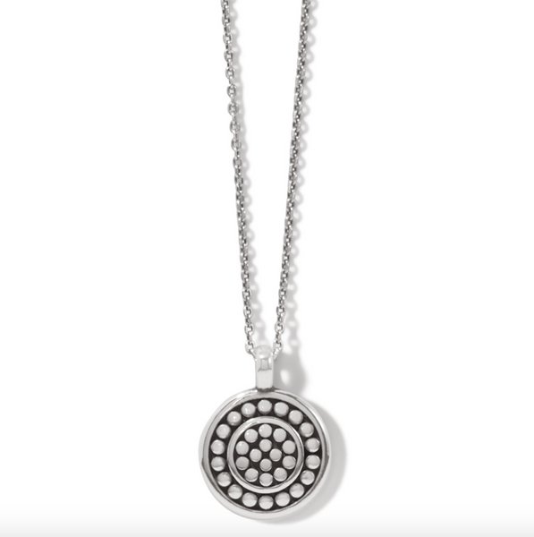 Brighton- Pebble Round Reversible Petite Necklace