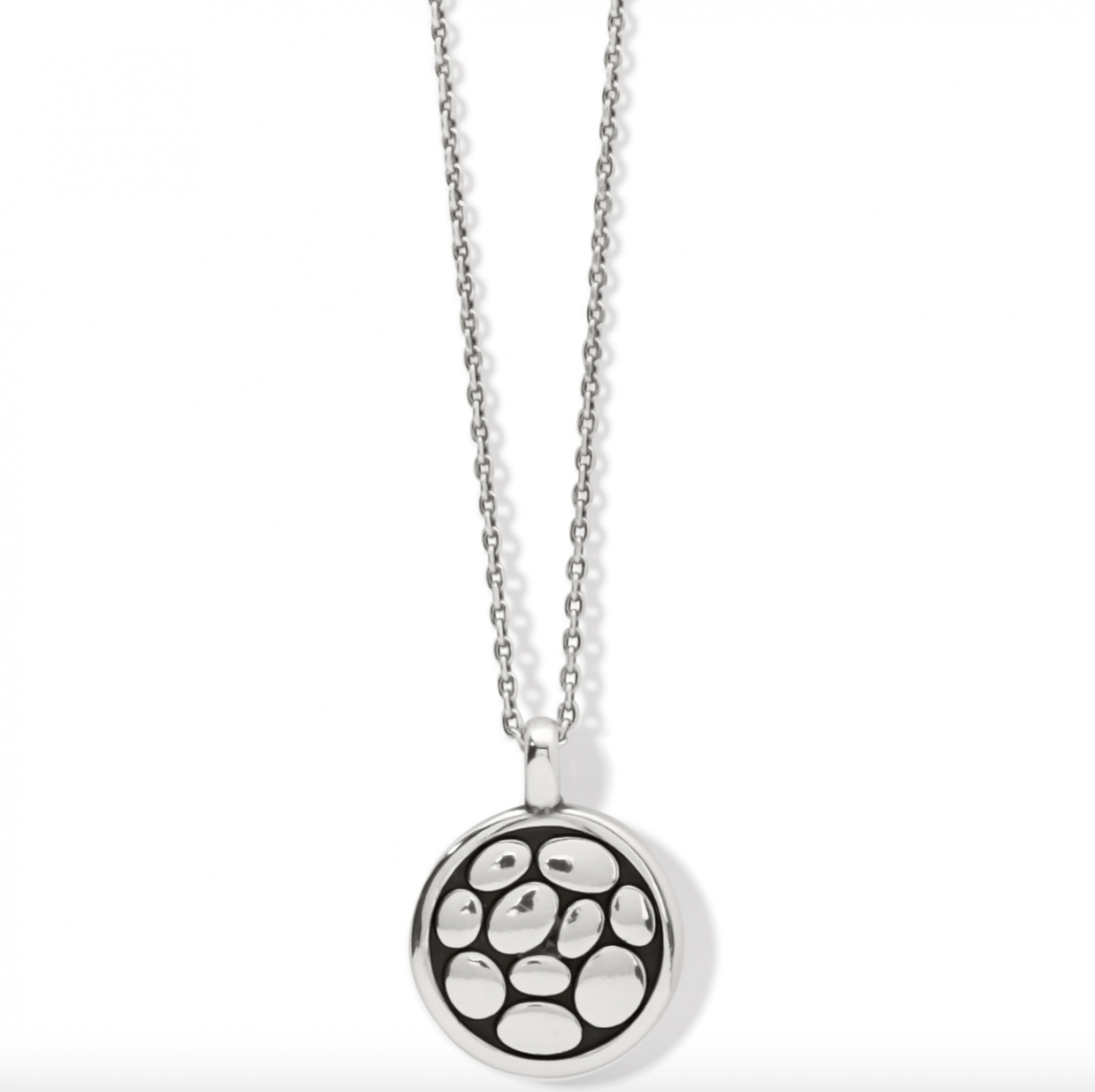 Brighton- Pebble Round Reversible Petite Necklace