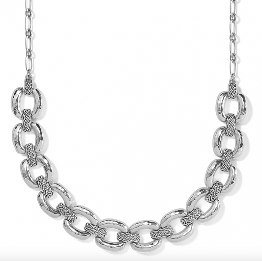 Brighton- Interlok Woven Collar Necklace