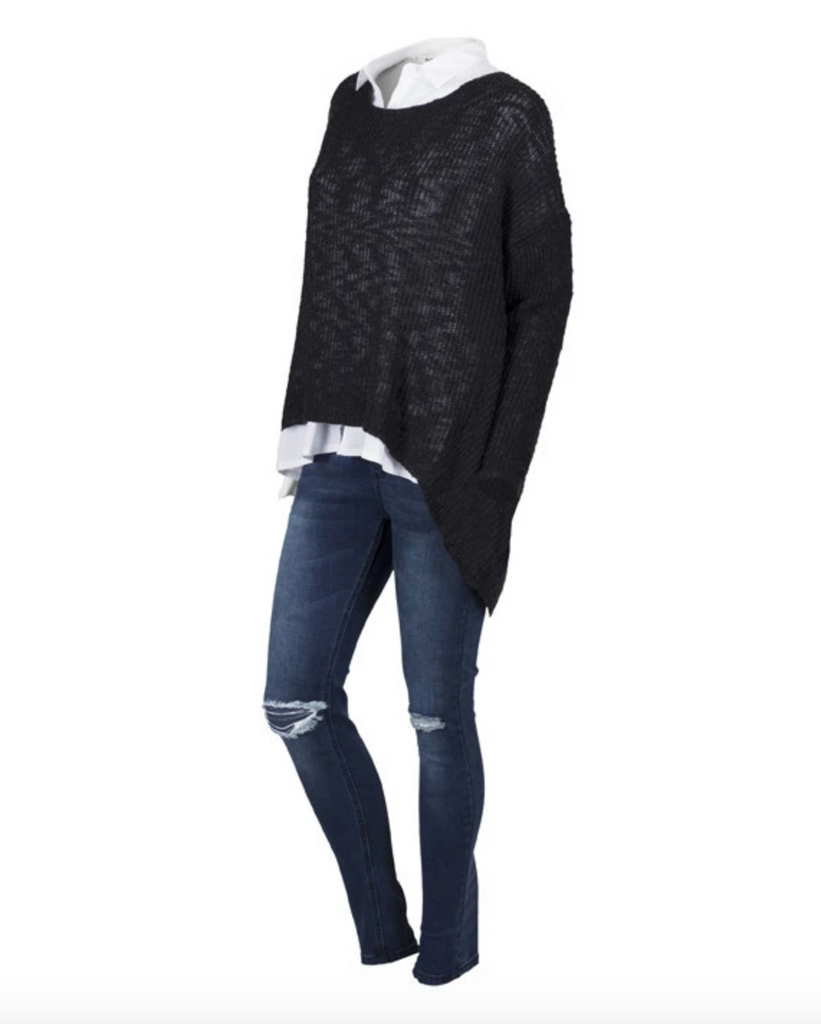 Nikki Lund- System Sweater in Black