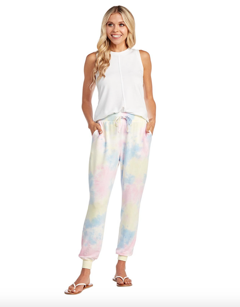 Mud Pie- Bryant Tie Dye Jogger in Assorted Colors
