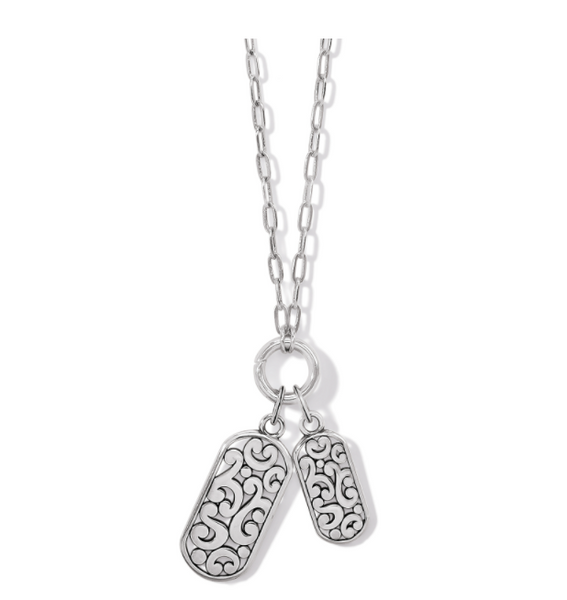 Brighton- Contempo Token Tag Charm Necklace