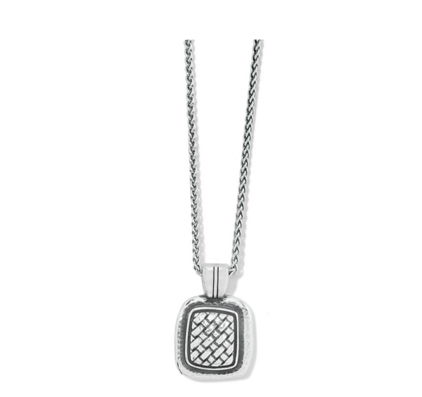 Brighton- Ferrara Artisan Square Pendant Necklace