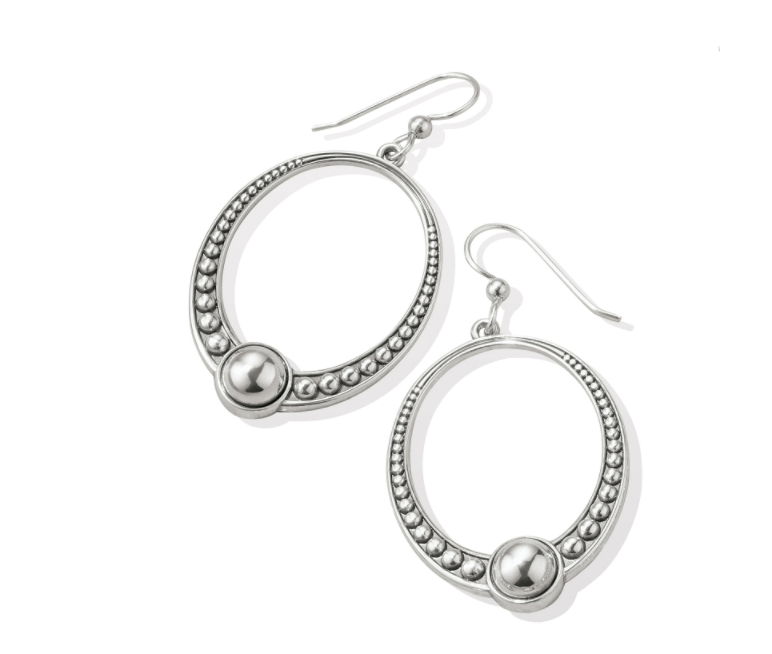 Brighton- Pretty Tough Oval French Wire Earrings