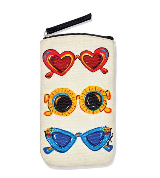 Brighton- Sunny Shades Eyeglass Pouch