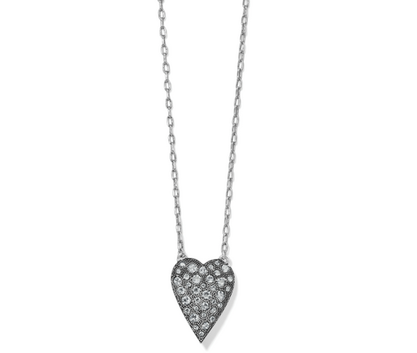 Brighton- Glisten Heart Petite Necklace