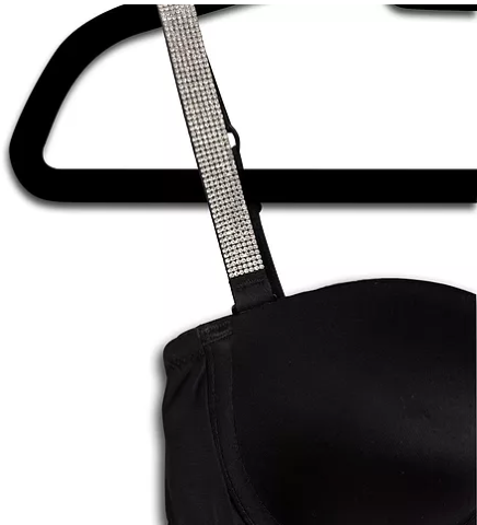 Strap-Its- Silver Studs on Black Strap ONLY