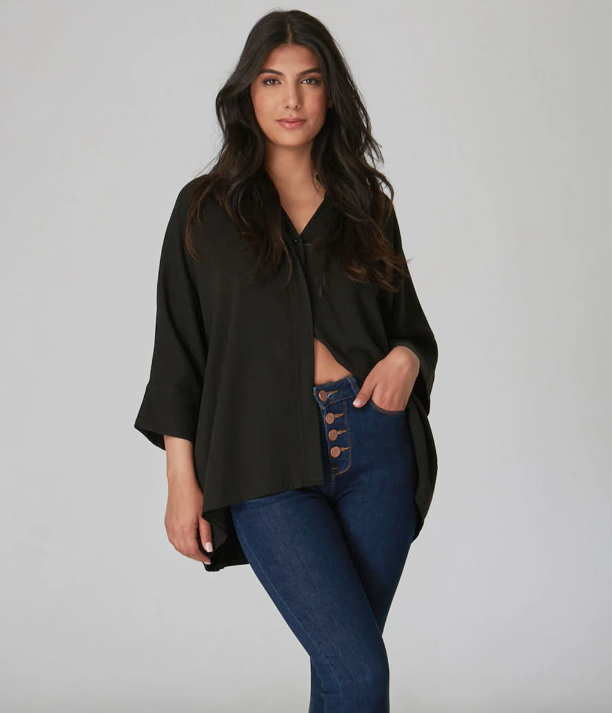 Lola Jeans- Collen Top in Black