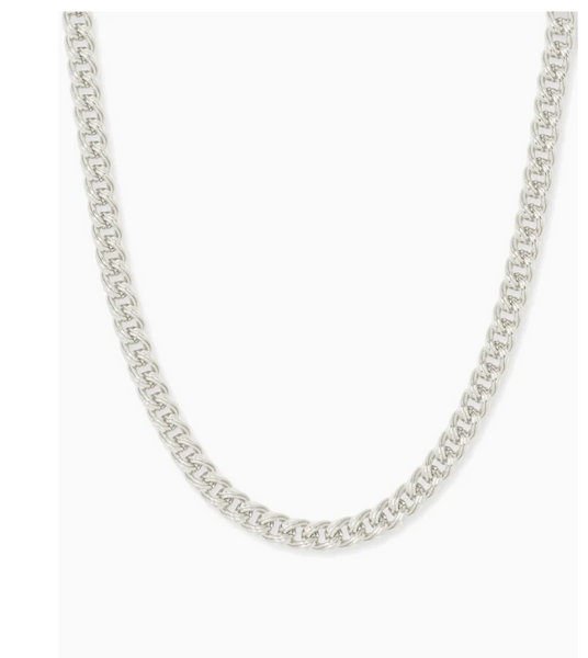 Kendra Scott- Vincent Chain Necklace in Silver