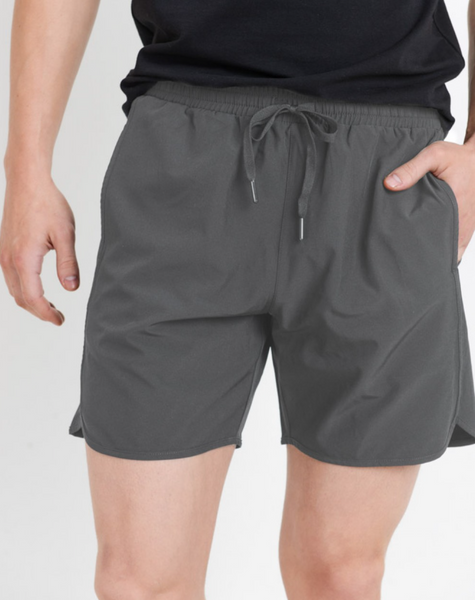 Mono B- Men's Wave Accent Essential Active Shorts in Assorted Colors