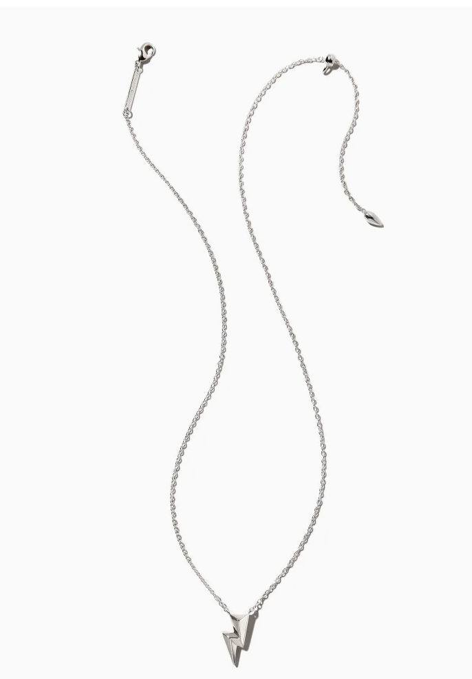 Enchanted Disney Fine Jewelry Cruella Treated Black Diamond Lightning Bolt  Necklace 1/10ctw | REEDS Jewelers