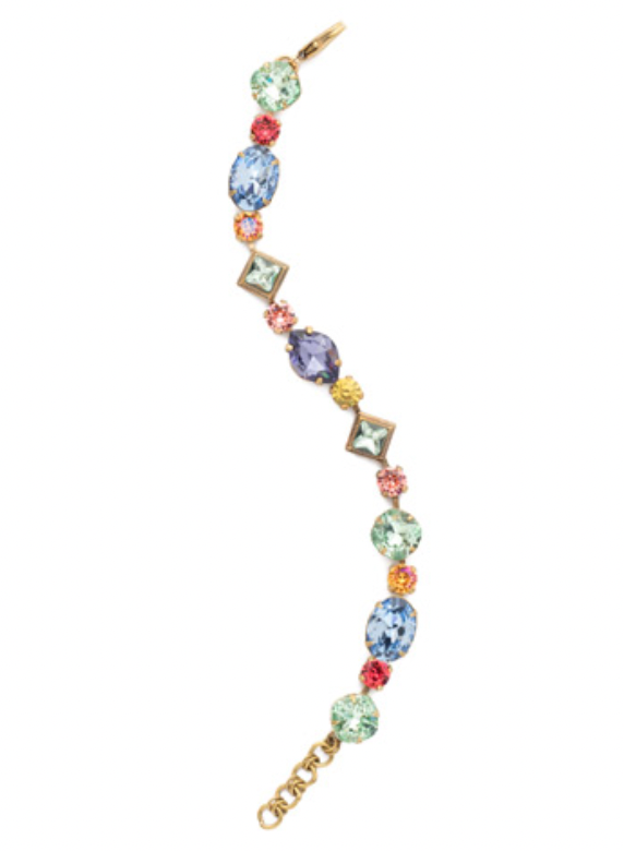 Sorrelli- Pasquelina Classic Line Bracelet in Bohemian Bright