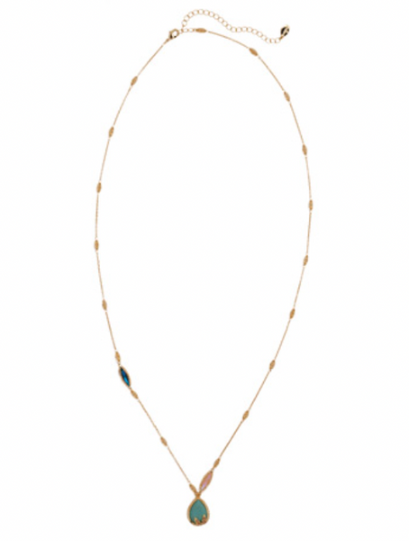 Sorrelli- Sandy Embellished Long Necklace in South Pacific