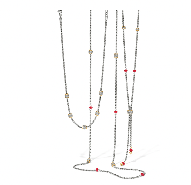 Brighton- Meridian Two Tone Long Necklace