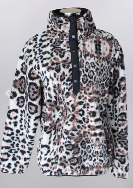 Keren Hart- Leopard Cozy Pullover