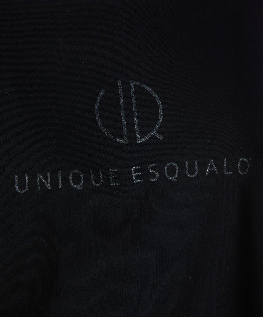 ESQUALO- Logo Glitter Sweatshirt