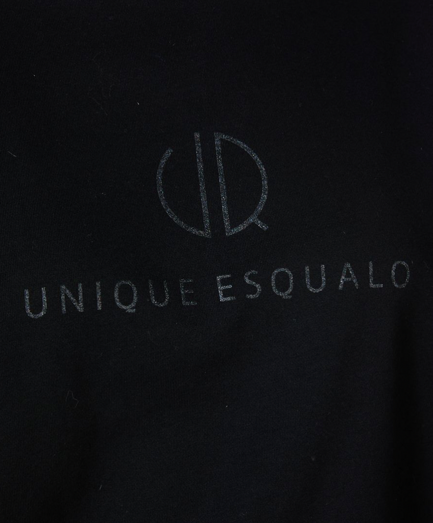 ESQUALO- Logo Glitter Sweatshirt