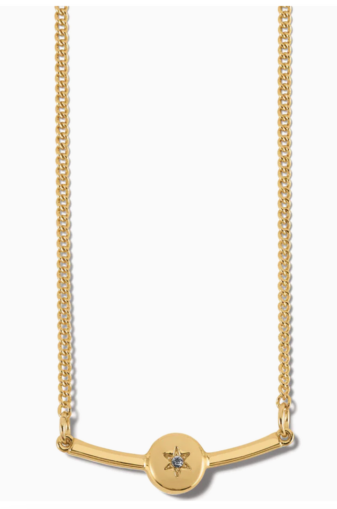 Brighton- Illumina Bar Necklace in Gold