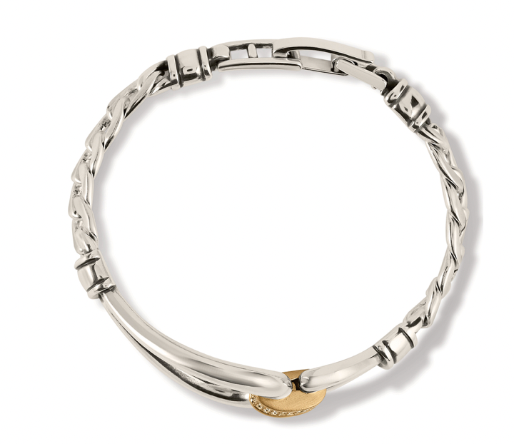 Brighton- Meridian Suez Two Tone Bracelet