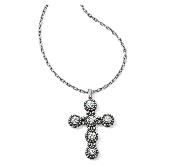 Brighton- Twinkle Convertible Cross Necklace