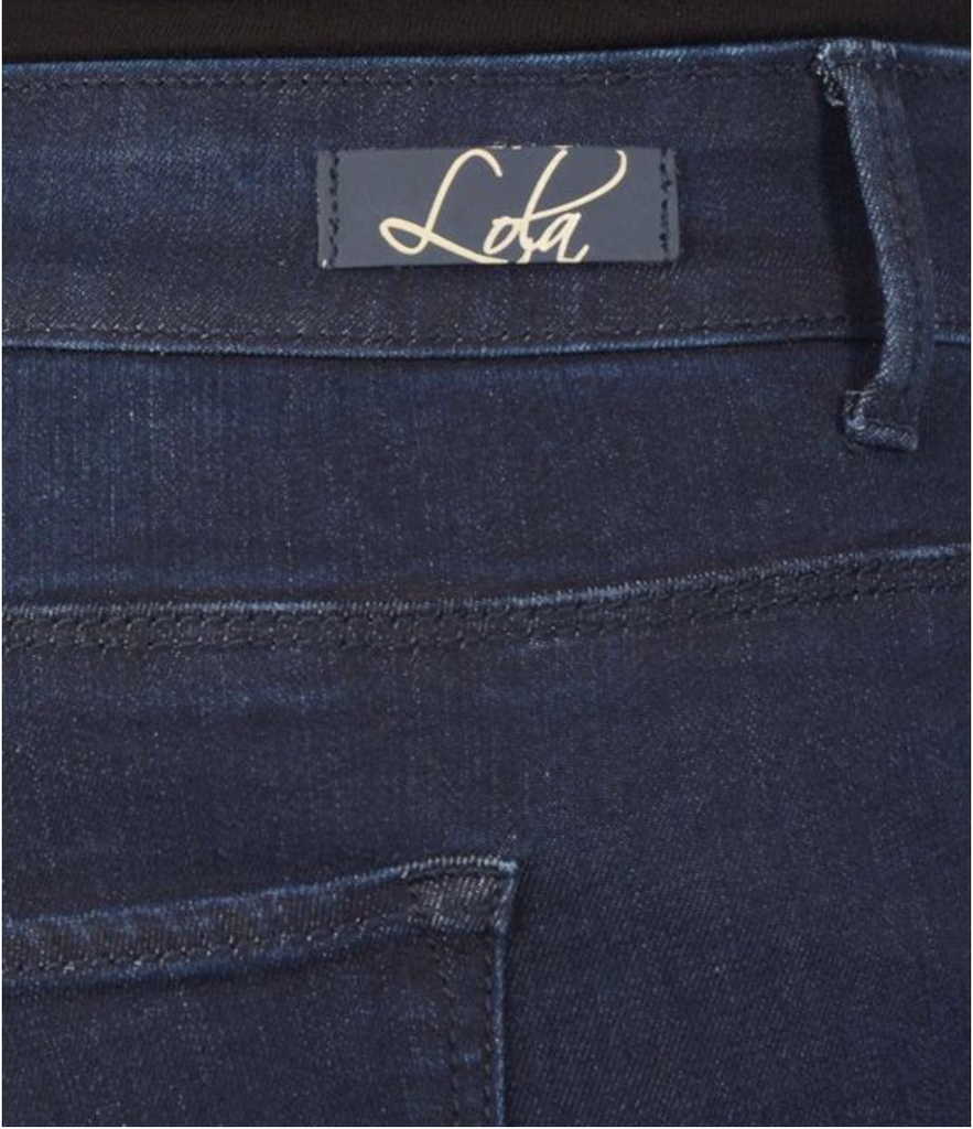 Lola Jeans- Blair Mid Rise Skinny in Midnight Blue