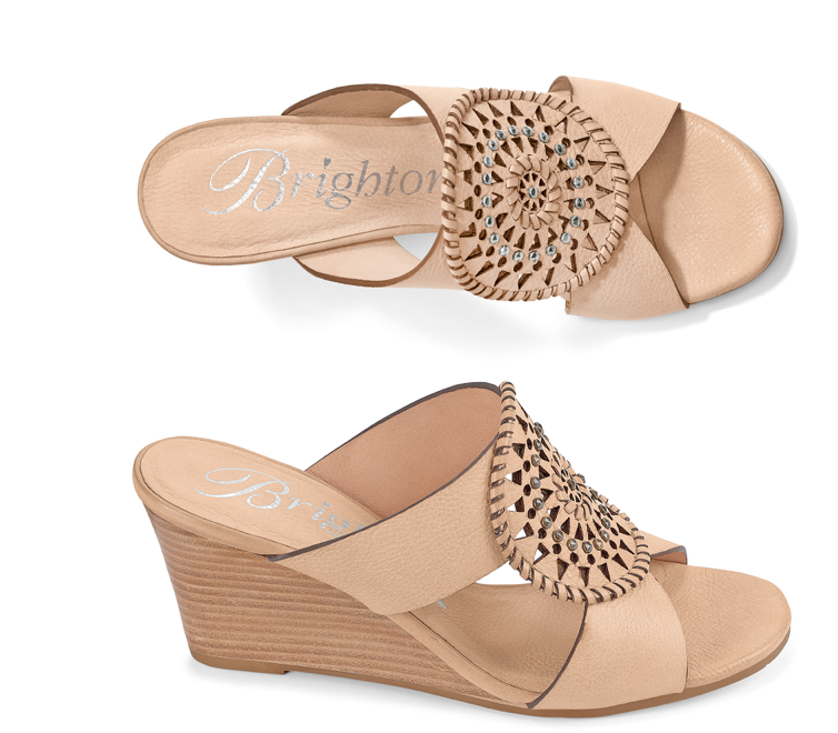 Brighton- Rive Wedges in Natural